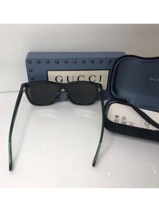 ? - New Authentic Gucci GG0057SK 002 56 GG0057SK Unisex Sunglasses main image 5